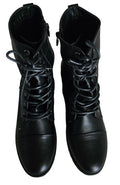 Low Heel Combat Boot
