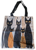 Abstract Cat Art Tote Bag