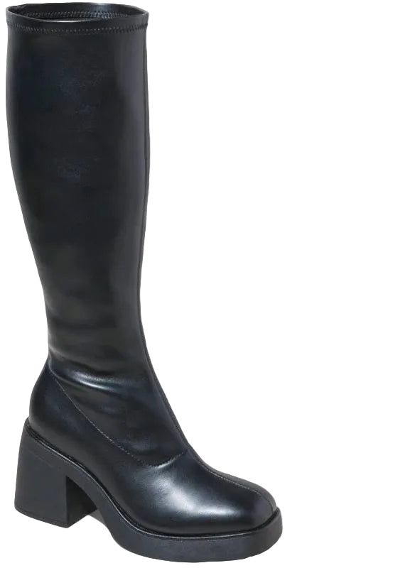 High Tall Block Boots